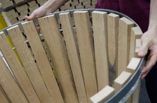 Dřevěný sud LOUREIRO - Objem: 300 l, Síla materiálu: 27 mm