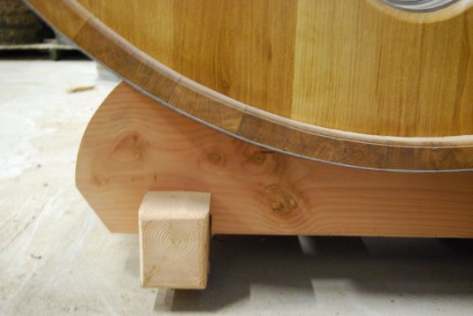 Dřevěný sud LOUREIRO - Objem: 600 l, Síla materiálu: 27 mm