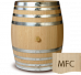 Dřevěný sud ROUSSEAU MFC - HBC - Objem: 225 l