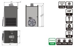 Chladící zařízení LINDR CWP 300 V řízené kvašení