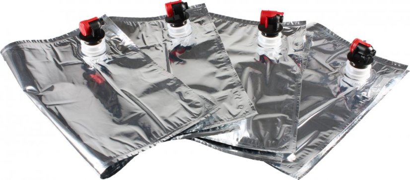 Sáček BAG IN BOX 5 l METALICKÝ, středová výpusť