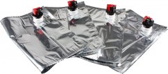 Sáček BAG IN BOX 5 l METALICKÝ, středová výpusť